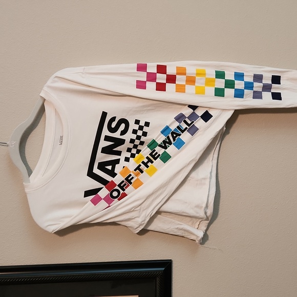 Vans Long-sleeve Half Shirt Large - Picture 2 of 4